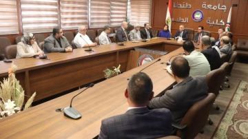 استعدادا لافتتاحه رسميا.. رئيس جامعة طنطا وعميد كلية الطب يتفقدان التجهيزات النهائية بمركز السكتة الدماغية استعدادا لافتتاحه رسميا.. رئيس جامعة طنطا وعميد كلية الطب يتفقدان التجهيزات النهائية بمركز السكتة الدماغية