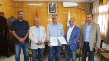 صحة بني سويف تبحث تطوير التعليم الفني الصحي وتوقع بروتوكول تعاون مع مدرسة أجياد للتمريض بببا صحة بني سويف تبحث تطوير التعليم الفني الصحي وتوقع بروتوكول تعاون مع مدرسة أجياد للتمريض بببا