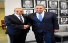 وزير الخارجية يلتقي نظيره الروسي