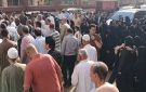 تشييع جثمان المستشار مسعد عبد المقصود الفخراني رئيس هيئة قضايا الدولة الأسبق بزاوية بلتان صور