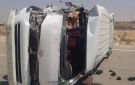 أسماء ضحايا حادث ميكروباص الطريق الدولي الساحلي مطروح..تفاصيل وفاة سيدة وإصابة 7