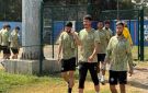 بيراميدز يصل إلى ملعب نادي البوليس الكيني في العاصمة نيروبي