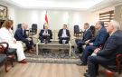 وزير الزراعة يلتقي وفدا علميا ألمانيا لبحث تكنولوجيات تطوير أنظمة الإنتاج الحديثة والزراعة العمودية للقمح