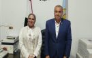  الزميتي تبدأ مهامها مديرا عاما لمديرية الشباب والرياضة بمطروح.. و رفاعي في استقبالها - eg