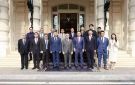 وزير العدل يتفقد التقنيات الذكية المزمع تطبيقها بـ مدينة العدالة بمقر شركة هواوي بالصين - eg