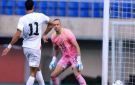 2 2 .. عدي الدباغ يسجل هدفا في مباراة فلسطين مع نيوزيلندا وديا