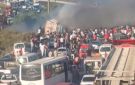 حادث مأساوي.. تصادم عدد من السيارات بطريق مصر - الإسكندرية الصحراوي صور