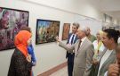 افتتاح معرضي الفنون التشكيلية والعلمي والتكنولوجي لطلاب الجامعات بالمنيا