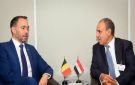 وزير الخارجية يلتقي نائب رئيس الوزراء ووزير الخارجية البلجيكي