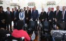 محافظ المنيا يشهد انطلاق قافلة مصر الخير الطبية للأشخاص ذوي الإعاقة.. خدمات مجانية لـ400 مستفيد وتسليم 20 كرسيا متحركا