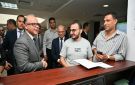 وزير الاستثمار يتفقد مركز خدمات المستثمرين بجمصة - eg