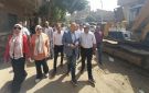 نائب محافظ الجيزة يتابع ميدانيا أعمال ربط مشروع الصرف الصحي لقريتي منيل شيحة وطموه بمجمع أبو النمرس - eg