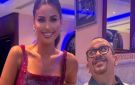 مي سليم تخطف الأنظار في أحدث ظهور مع هشام عباس