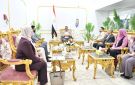 محافظ قنا يتابع مع وفدي التخطيط والاتصالات مستجدات مشروعات مبادرة المشروعات الخضراء الذكية