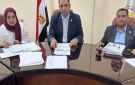 مجلس شئون خدمة المجتمع وتنمية البيئة بجامعة الوادي الجديد يعقد جلسته الـ 65