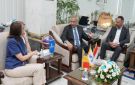 سفيرة رومانيا بالقاهرة تبحث مع الناقل الوطني المصري تعزيز التعاون في مجال الصيانة والدعم الفني