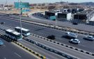 عودة التشغيل الطبيعي للأتوبيس الترددي عقب رفع سيارة اصطدمت بالحاجز الخرساني بين محطتي العرابي ومؤسسة الزكاة