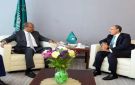 وزير الخارجية يبحث مع رئيس مفوضية الاتحاد الإفريقي التحضيرات الجارية لاستضافة مصر للفعاليات الإفريقية