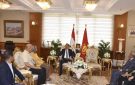 محافظ بورسعيد يستقبل ممثلي الهيئة العامة لتعاونيات البناء والإسكان لبحث سبل التعاون