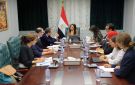 وزيرة التضامن خلال لقاء السفير الفرنسي تستعرض مجالات التعاون القائمة بين الجانبين