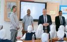 مدير تعليم أسيوط يتفقد 4 مدارس بمنفلوط ويشيد بطالبات مدرسة النجار للفصل الواحد