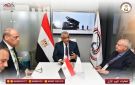 وزير الدولة للإنتاج الحربي يلتقي الرئيس التنفيذي لمجموعة تاليس العالمية بجناح الوزارة بمعرض العلمين الدولي للطيران والفضاء EIAS 2026 