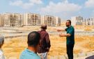 رئيس العبور الجديدة يتفقد مشروعات سكن لكل المصريين المرحلة الخامسة بالحي 15 و16
