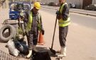 تطهير المصارف وشبكة تصريف مياه الامطار لمواجهة الشتاء بشبرا الخيمة