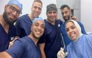 فريق طبي ينجح في استخراج رصاصة غائرة بوجه مريض بالمنظار بدون جراحة