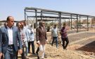 محافظ الوادي الجديد تتفقد أعمال الإنشاءات بموقف الأقاليم الجديد