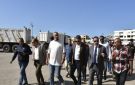 محافظ بورسعيد يتابع أعمال رفع تراكمات الرتش بمنطقة الرحاب بحي الضواحي و يتفقد سير أعمال تطوير مساكن الأمين الجديد