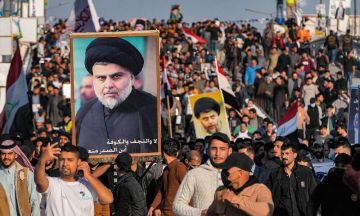 الصدر يرد على أنباء إجبار المنتسبين على التصويت في الانتخابات: أين الديمقراطية في ذلك؟ الصدر يرد على أنباء إجبار المنتسبين على التصويت في الانتخابات: أين الديمقراطية في ذلك؟