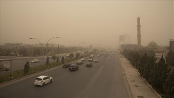 طقس العراق: اجواء مغبرة مع انخفاض بدرجات الحرارة