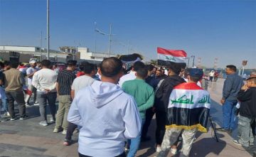 بدء توافد الجماهير العراقية الى ملعب البصرة الدولي بدء توافد الجماهير العراقية الى ملعب البصرة الدولي