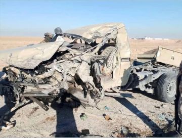 مصرع واصابة 5 من منتسبي الجيش بينهم ضابط بحادث سير على طريق الانبار الشمالي