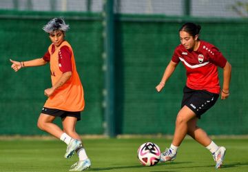 منتخب السيدات لكرة القدم يختتم تحضيراته لمواجهة الأردن غداً