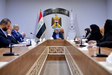 وزيرة المالية تؤكد ضرورة دعم خطوات إعادة تأهيل مطار بغداد
