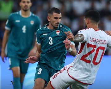 منتخبنا الوطني يهز شباك نظيره الاماراتي محرزا هدف التعادل الاول