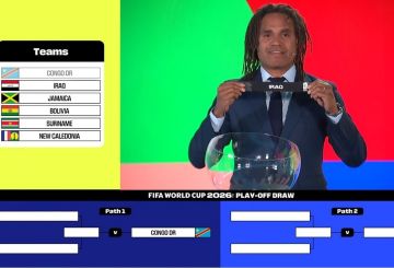 طريق العراق.. نتيجة قرعة الملحق العالمي لتصفيات كأس العالم 2026