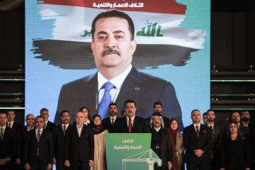 تحالف الإعمار والتنمية بزعامة السوداني يتصدر الانتخابات العراقية تحالف الإعمار والتنمية بزعامة السوداني يتصدر الانتخابات العراقية