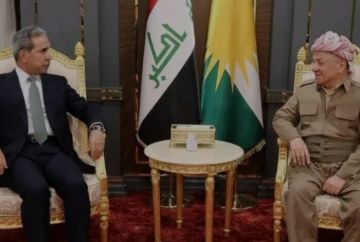 زيدان يبحث مع بارزاني الاسراع بتشكيل الحكومة