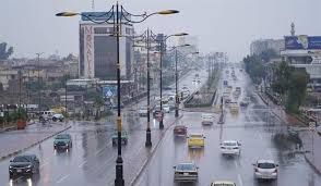 الانواء الجوية: أمطار رعدية وتباين في درجات الحرارة