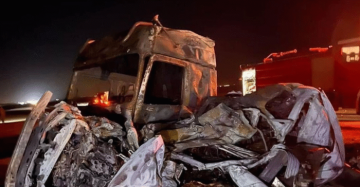 ضحايا في انقلاب واحتراق صهريج نفط في تكريت ضحايا في انقلاب واحتراق صهريج نفط في تكريت