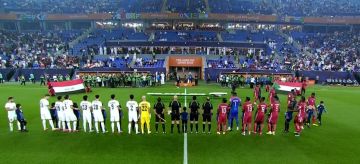 انطلاق مباراة العراق والسودان في كأس العرب 2025