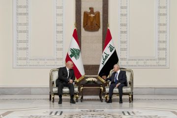 من قصر الرئاسة ببغداد.. رشيد لـ جوزيف عون: العراق يبذل أقصى الجهود لدعم لبنان