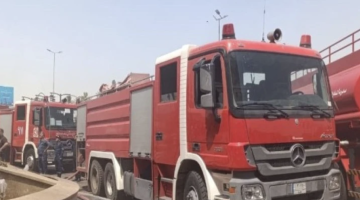 حريق يلتهم 3 مولدات كهربائية وعجلتين ومنزلا في بغداد
