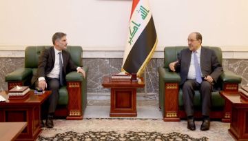 المالكي يستقبل سفير بعثة الاتحاد الأوروبي الجديد لدى العراق ويبحث مجريات العملية الانتخابية وتشكيل الحكومة المقبلة