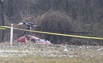 تحطم مروحية تقل 4 أشخاص في امريكا