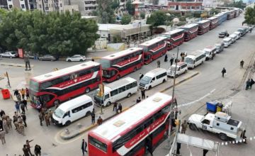 شركة المسافرين : استمرار جهود النقل حتى تفويج جميع زائري الإمام موسى بن جعفر الكاظم (عليه السلام ) .