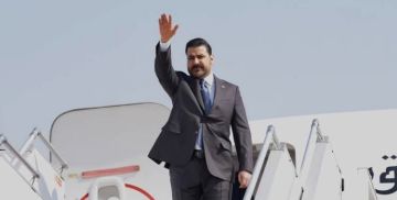 رئيس الوزراء يغادر العاصمة بغداد متوجها إلى الجمهورية العربية السورية رئيس الوزراء يغادر العاصمة بغداد متوجها إلى الجمهورية العربية السورية